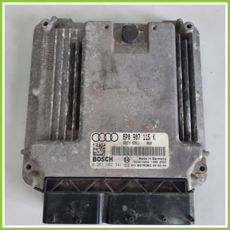Centralina Motore Iniezione ECU BOSCH 0261S02341 AUDI A3 8P 2.0 16V 8P9901115K 2003 2010