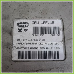 Centralina Motore Iniezione ECU MAGNETI MARELLI IAW1AF.15 FIAT BRAVO 1U 1.6 16V 46475013 1995 1999
