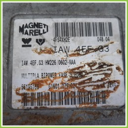 Centralina Motore Iniezione ECU MAGNETI MARELLI IAW4EF.G3 FIAT MULTIPLA 1F 1.6 16V 56165166 2002 2004