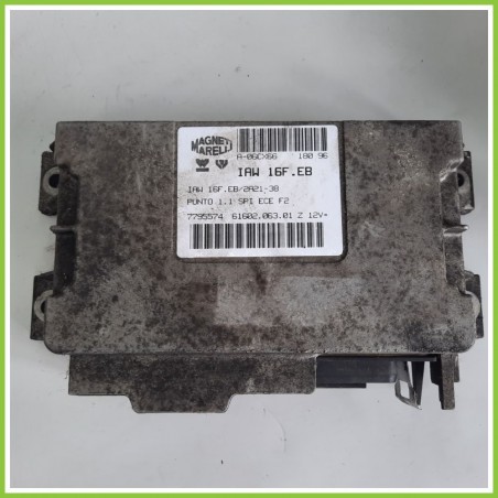 Centralina Motore Iniezione ECU MAGNETI MARELLI IAW16F.EB FIAT PUNTO 1a Serie 7795574 1993 1999