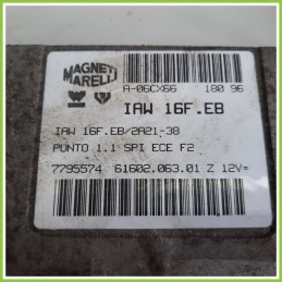 Centralina Motore Iniezione ECU MAGNETI MARELLI IAW16F.EB FIAT PUNTO 1a Serie 7795574 1993 1999