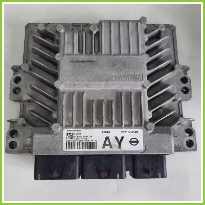 Centralina Motore Iniezione ECU SIEMENS S180033104A NISSAN QASHQAI J10E/JJ10E 1.5 dCi 23710-JD54D 2007 2010