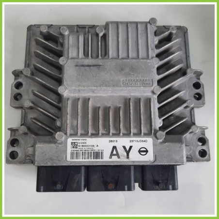 Centralina Motore Iniezione ECU SIEMENS S180033104A NISSAN QASHQAI J10E/JJ10E 1.5 dCi 23710-JD54D 2007 2010