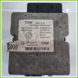 Centralina ABS Modulo Pompa TRW EBC430NG 51757178 LANCIA YPSILON TE Originale Usato