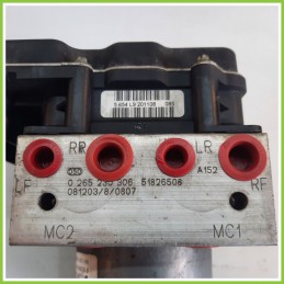 Centralina ABS Modulo Pompa BOSCH 0265950973 0265230306 FIAT GRANDE PUNTO 4C Originale Usato