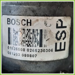 Centralina ABS Modulo Pompa BOSCH 0265950973 0265230306 FIAT GRANDE PUNTO 4C Originale Usato
