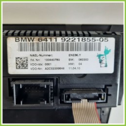 Comandi Clima AC Riscaldamento Condizionatore VDO A2C53399846 BMW Serie 3 E90/E91 64119221855-05 2008 2012