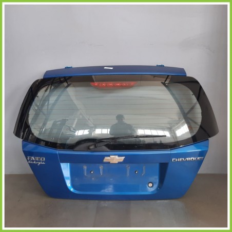 Portellone Bagagliaio Cofano Baule Posteriore CHEVROLET (DAEWOO) AVEO T250 2008 2012 BLU Berlina Originale Usato