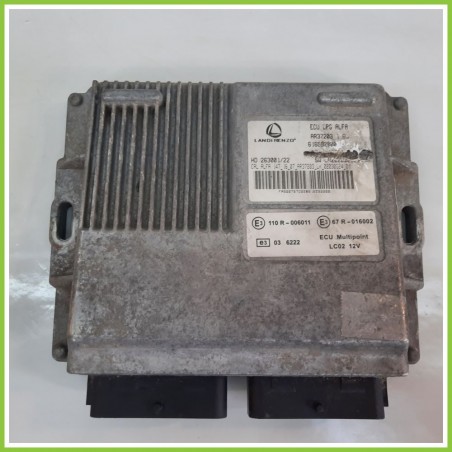 Centralina Motore Iniezione GAS LANDI RENZO 263001/22 ALFA ROMEO 147 W8 1.6 16V Twin Spark 616592000 2004 2011