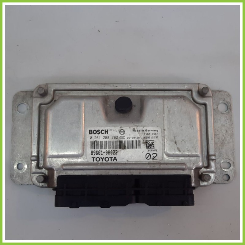 Centralina Motore Iniezione ECU BOSCH 0261208702 TOYOTA AYGO 1a Serie 1.0 12V 89661-0H022 2005 2014