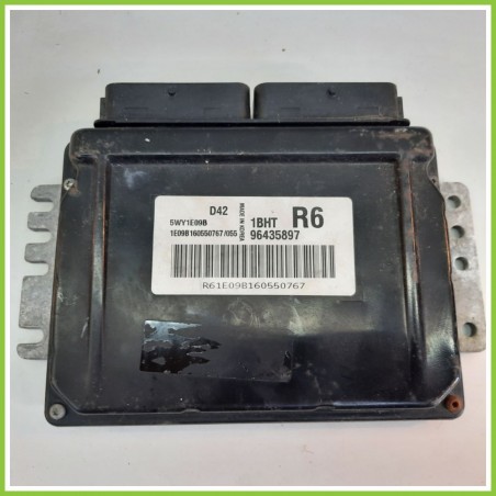 Centralina Motore Iniezione ECU SIEMENS 5WY1E09B CHEVROLET (DAEWOO) TACUMA U100 1.6 16V 96435897 2005 2010