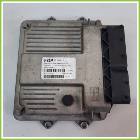 Centralina Motore Iniezione ECU MAGNETI MARELLI MJD6JF.P3 FIAT PUNTO 2U 1.3 16V MJT 55195817 2003 2007