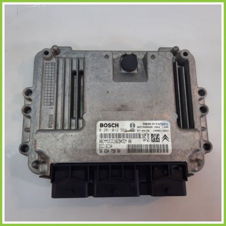 Centralina Motore Iniezione ECU BOSCH 0281012529 CITROEN C3 2a Serie 1.4 9663475880 2005 2010