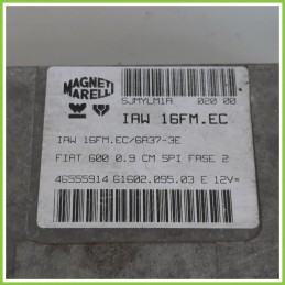 Centralina Motore Iniezione ECU MAGNETI MARELLI IAW16FM.EC FIAT SEICENTO 1E 46555914 1998 2005