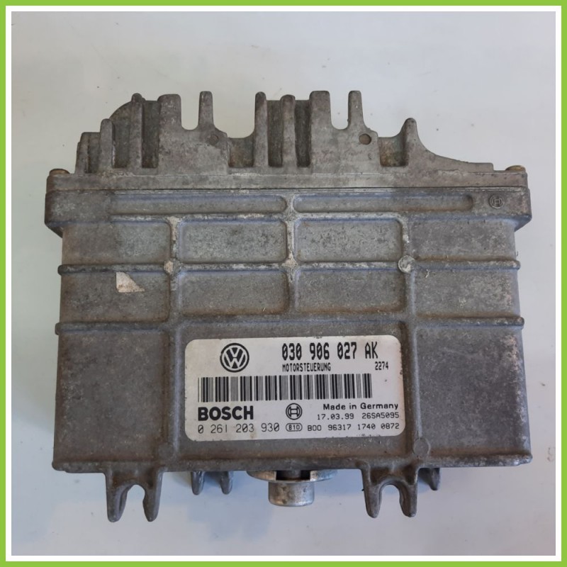 Centralina Motore Iniezione ECU BOSCH 0261203930 SEAT AROSA 6H 1.0 030906027AK 1997 2005
