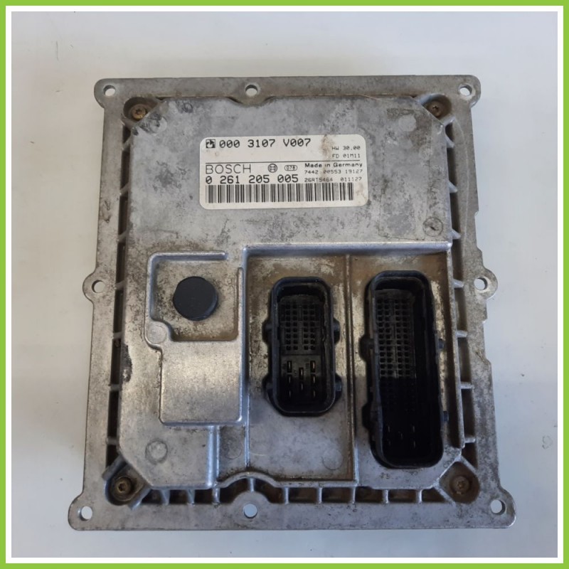 Centralina Motore Iniezione ECU BOSCH 0261205005 SMART COUPE C450 00031007V007 1998 2004
