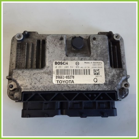 Centralina Motore Iniezione ECU BOSCH 0261208841 TOYOTA YARIS 1.0 12V 89661.0D270 2005 2012