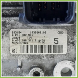 Centralina Motore Iniezione ECU BOSCH 0261207901 FIAT PUNTO 1N/1P 1.2 16V 551803110 1999 2005