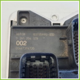 Centralina Motore Iniezione ECU BOSCH 0261204578 FIAT BRAVO 1L 16V 467674720 1998 2002