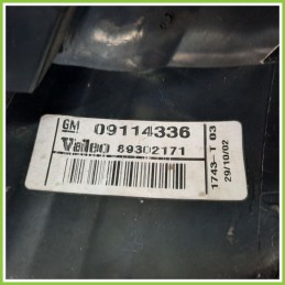Fanale Fanalino Posteriore Sinistro SX VALEO 89302171 OPEL CORSA X01 9114336 Usato