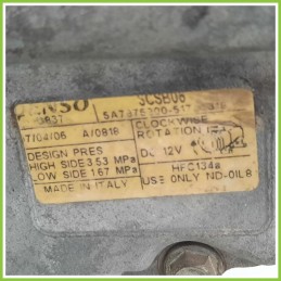 Compressore Clima AC Aria Condizionata DENSO SCSB06 FIAT PANDA 2Q 51747318