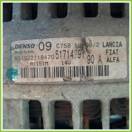 Alternatore DENSO MS1022118470 LANCIA MUSA TG 51714791
