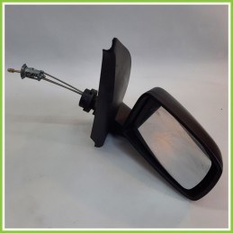 Specchio Specchietto Retrovisore Destro DX GOFFRATO FIAT PANDA 2Q 2003 2010 FICOSA FICOMIRRORS 011004 Originale Usato