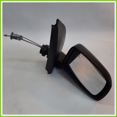 Specchio Specchietto Retrovisore Destro DX GOFFRATO FIAT PANDA 2Q 2003 2010 FICOSA FICOMIRRORS 011004 Originale Usato