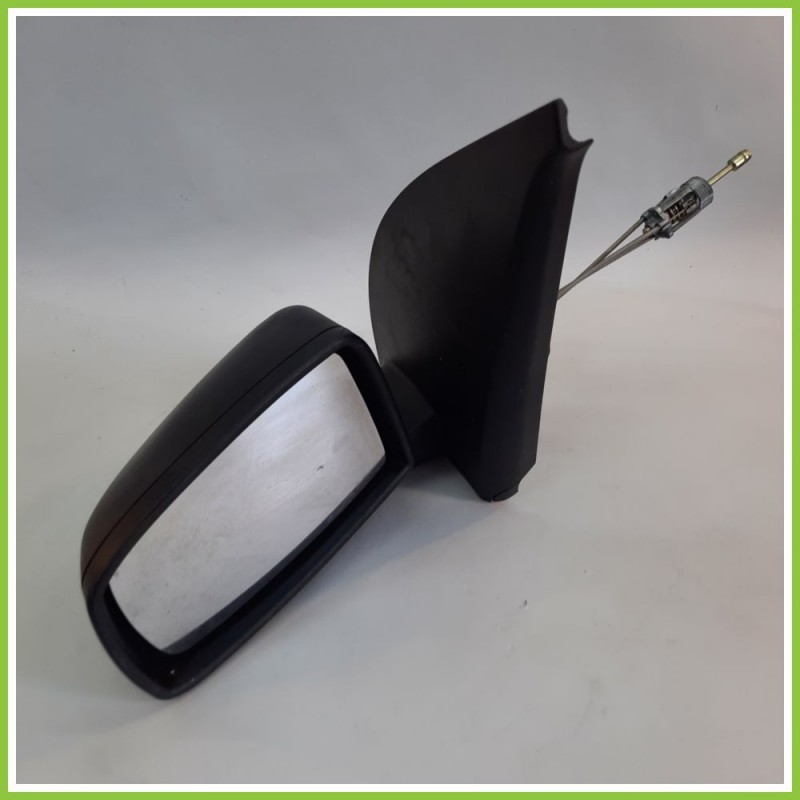 Specchio Specchietto Retrovisore Sinistro SX GOFFRATO FIAT PANDA 2Q 2003 2010 FICOSA FICOMIRRORS 011003 Originale Usato