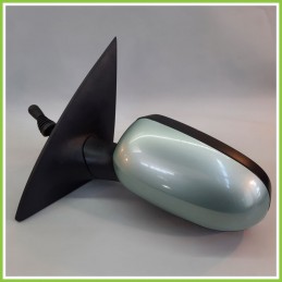 Specchio Specchietto Retrovisore Sinistro SX ACQUAMARINA OPEL CORSA X01 2000 2006 Originale Usato