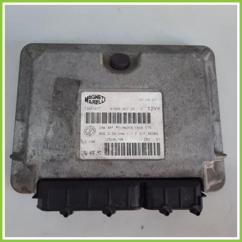 Centralina Motore Iniezione ECU MAGNETI MARELLI IAW4AF.M7 FIAT SEICENTO 1E 1.1 73501877 1998 2005