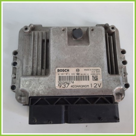 Centralina Motore Iniezione ECU BOSCH 0281012882 ALFA ROMEO 147 W8 1.9 JTD 55206270 2004 2011