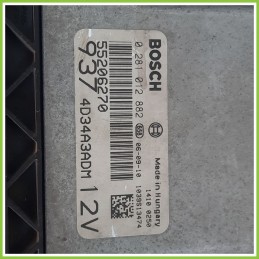 Centralina Motore Iniezione ECU BOSCH 0281012882 ALFA ROMEO 147 W8 1.9 JTD 55206270 2004 2011