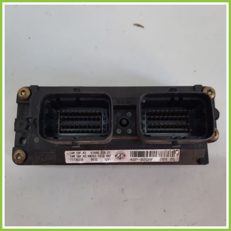 Centralina Motore Iniezione ECU MAGNETI MARELLI IAW59F.M3 FIAT PUNTO 1N/1P 1.2 71736339 1999 2005
