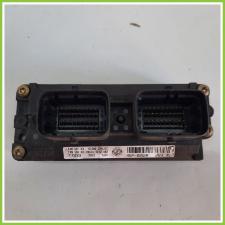 Centralina Motore Iniezione ECU MAGNETI MARELLI IAW59F.M3 FIAT PUNTO 1N/1P 1.2 71736339 1999 2005