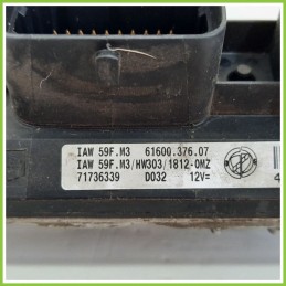 Centralina Motore Iniezione ECU MAGNETI MARELLI IAW59F.M3 FIAT PUNTO 1N/1P 1.2 71736339 1999 2005