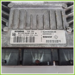 Centralina Motore Iniezione ECU SIEMENS S122326110A RENAULT SCENIC 2a Serie 1.5 dCi 8200659536 2003 2009