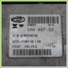 Centralina Motore Iniezione ECU MAGNETI MARELLI IAW4EF.G3 FIAT MULTIPLA 1F 1.6 16V 51761337 2004 2012