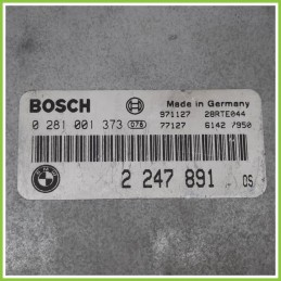 Centralina Motore Iniezione ECU BOSCH 0281001373 BMW Serie 5 E39 2247891 1995 2000