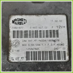 Centralina Motore Iniezione ECU MAGNETI MARELLI IAW4AF.M7 FIAT SEICENTO 1E 1.1 73501877 1998 2005