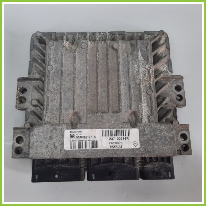 Centralina Motore Iniezione ECU CONTINENTAL S180067137A RENAULT MEGANE 3a Serie 1.5 dCi 237100386R 2008 2012