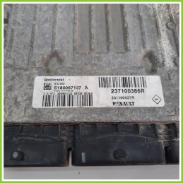 Centralina Motore Iniezione ECU CONTINENTAL S180067137A RENAULT MEGANE 3a Serie 1.5 dCi 237100386R 2008 2012