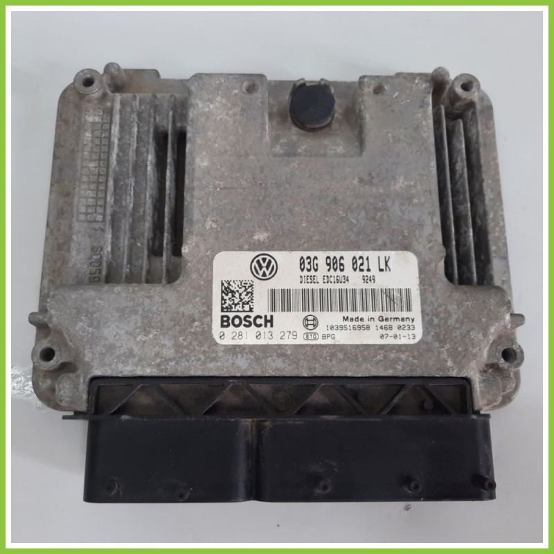 Centralina Motore Iniezione ECU BOSCH 0281013279 SEAT LEON 1P 1.9 TDI 03G906021LK 2005 2013