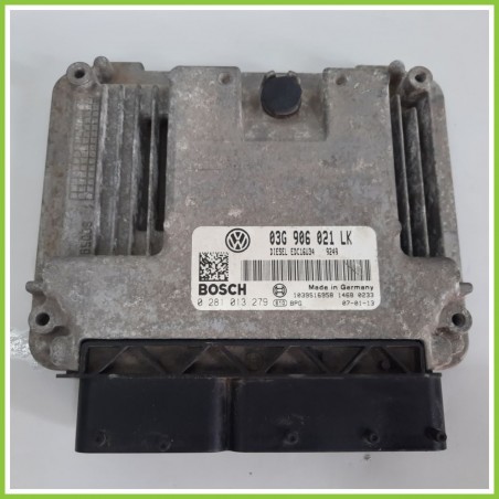 Centralina Motore Iniezione ECU BOSCH 0281013279 SEAT LEON 1P 1.9 TDI 03G906021LK 2005 2013