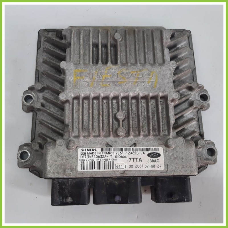Centralina Motore Iniezione ECU SIEMENS RWS40632A-T FORD FIESTA CBK 1.4 7S61-12A650-EA 2005 2008