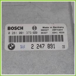 Centralina Motore Iniezione ECU BOSCH 0281001373 BMW Serie 5 E39 2247891 1995 2000