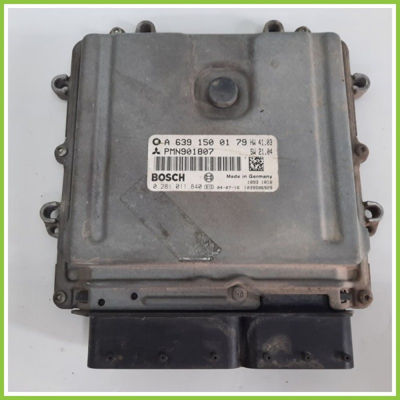 Centralina Motore Iniezione ECU BOSCH 0281011840 SMART FORFOUR W454 1.5 A6391599179 2004 2007
