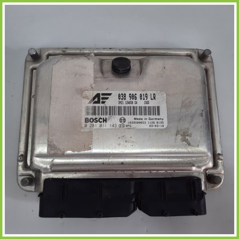 Centralina Motore Iniezione ECU BOSCH 0281011143 FORD GALAXY VY 1.9 TDI 038906019LR 2000 2006