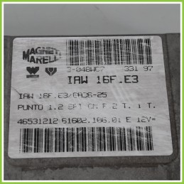 Centralina Motore Iniezione ECU MAGNETI MARELLI IAW16F.E3 FIAT PUNTO 1a Serie 46531212 1993 1999