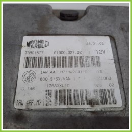 Centralina Motore Iniezione ECU MAGNETI MARELLI IAW4AF.M7 FIAT SEICENTO 1E 1.1 73501877 1998 2005
